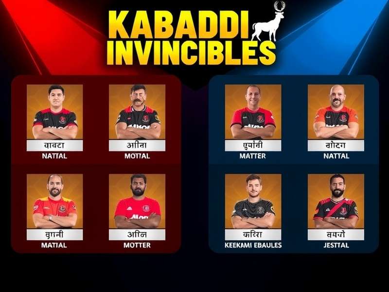 Kabaddi Invincibles Team Selection